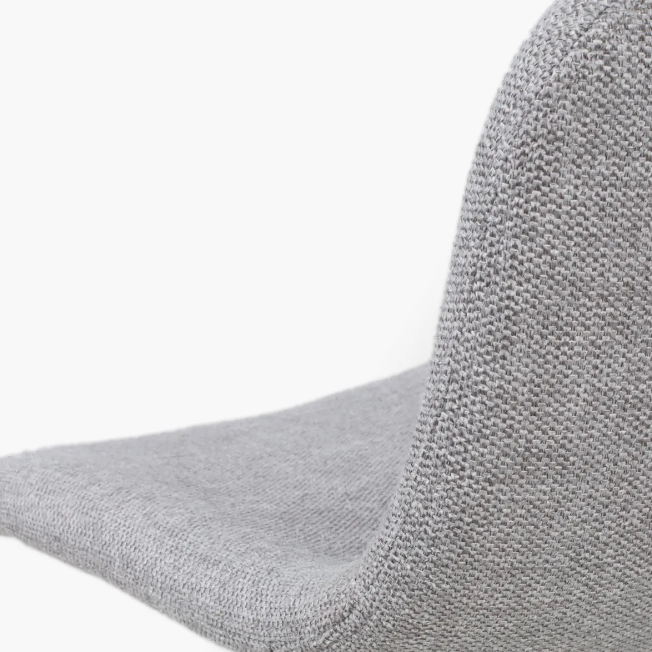Barkruk Nino-Mats lichtgrijs - zwart - 75 cm - set van 2