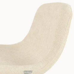 Barkruk Nino-Mats zwart onderstel cottonbeige 75 cm