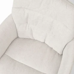 Barkruk Nino-Mia beige - zwart onderstel - 75 cm