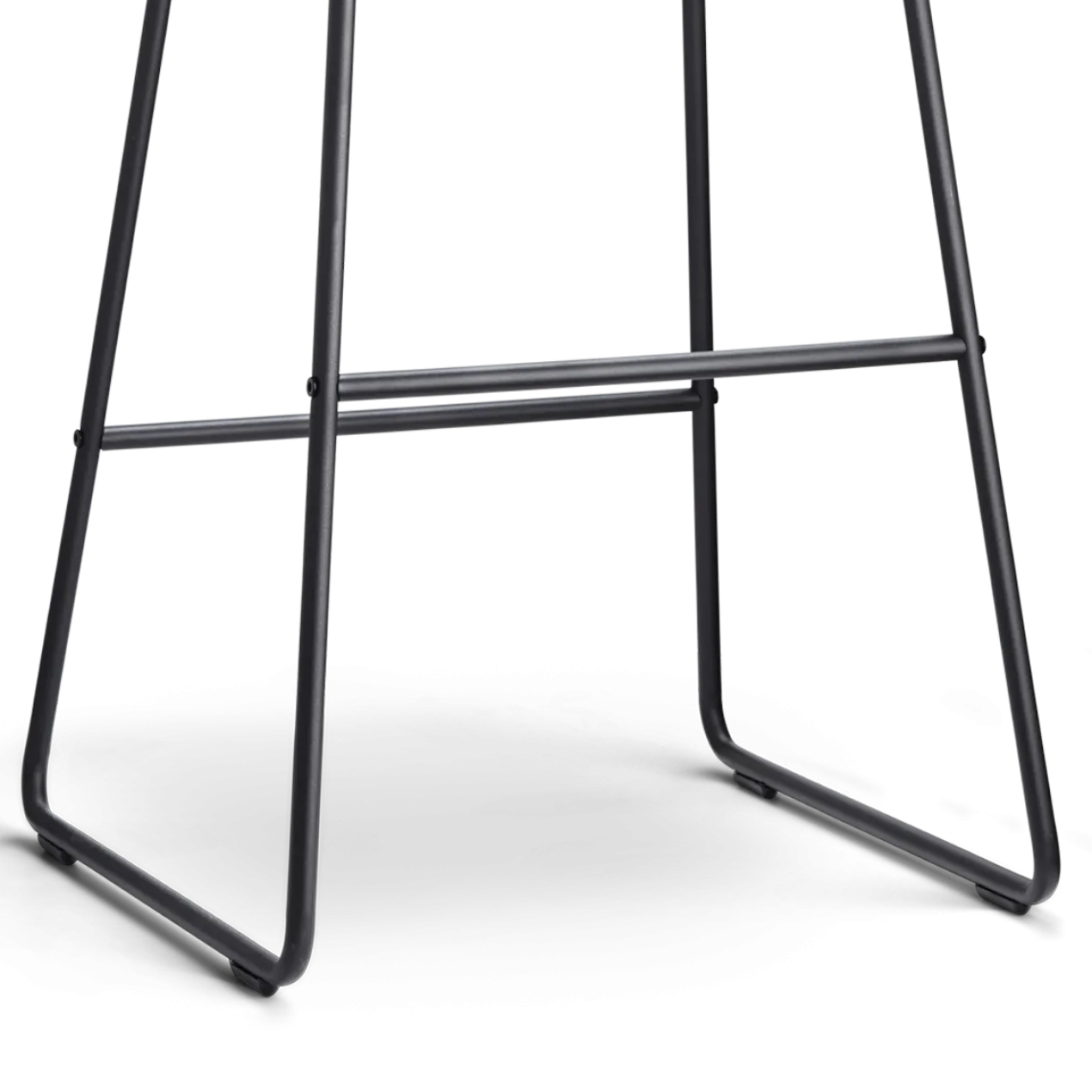 Barkruk Nino-Otis H65 cm zwart onderstel saliegroen