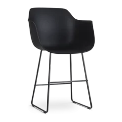 Barkruk Nino-Puk zwart H65 cm