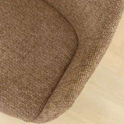Barkruk Niva-Mae draaibare tulp bruin blend beige