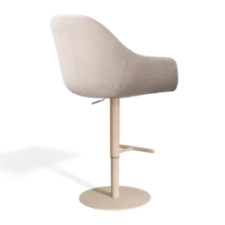 Barkruk Niva-Mae draaibare tulp beige Beige