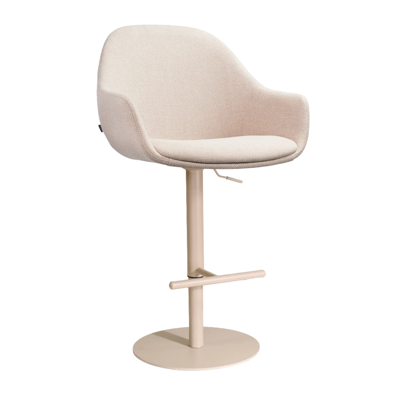 Barkruk Niva-Mae draaibare tulp beige Beige