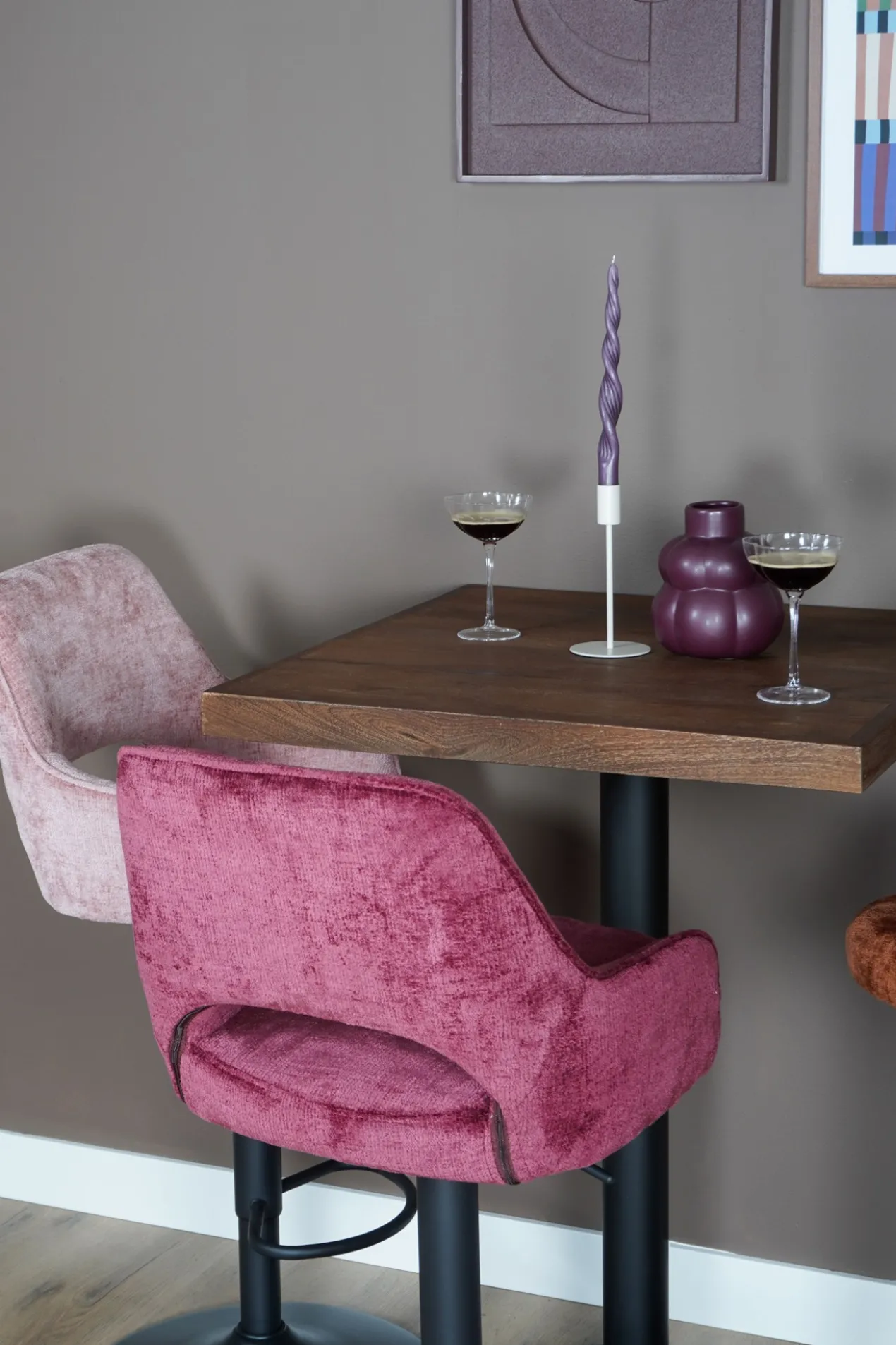 Barkruk Vivian perfect harmony bordeaux 59