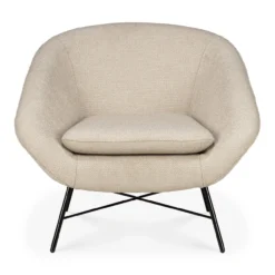 Barrow lounge chair - off white