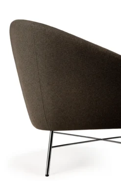 Barrow lounge chair - paon stof