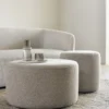Barrow Poef 60cm - off white