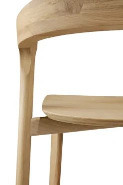 Barstoel Bok gelakt eiken 76