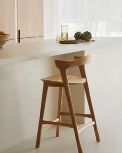 Barstoel Bok geolied eiken 66 cm