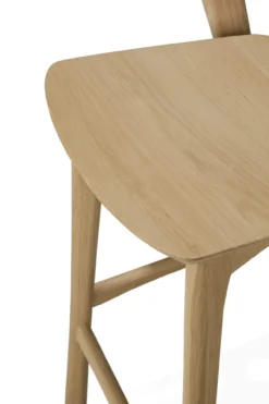 Barstoel Bok geolied eiken 66 cm