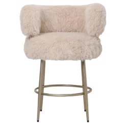 Barstoel Fluffy beige