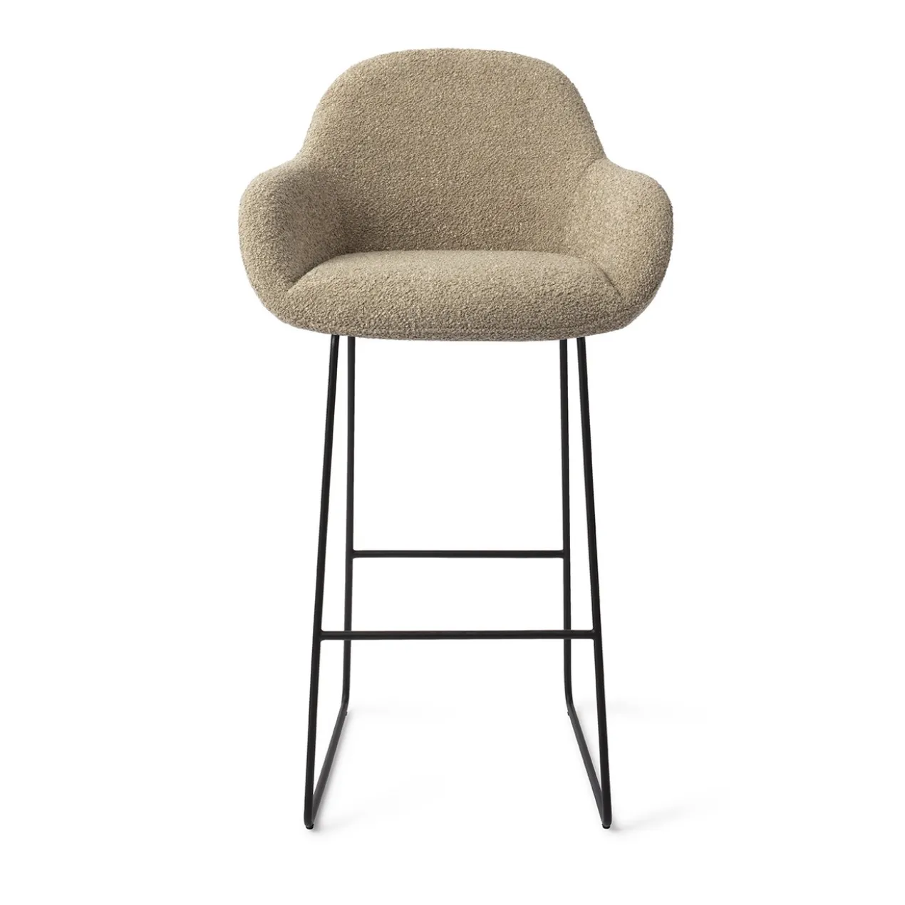 Barstoel Kushi bar slide black moss meadow