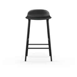 Bar Stool Form Steel black 65 cm