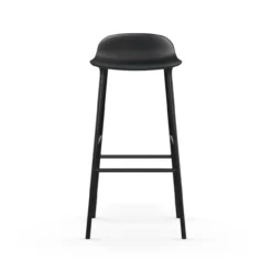 Bar Stool Form Steel black 75 cm