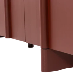 Basu dressoir grenen bordeauxrood [fsc]