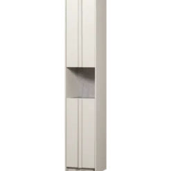 Basu smalle kast 40cm grenen dust incl. concrete decor [fsc]