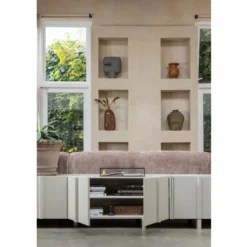 Basu tv meubel 200 cm grenen dust [fsc]