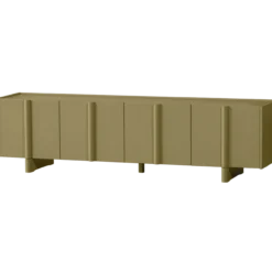 Basu tv meubel 200 cm grenen moss [fsc]