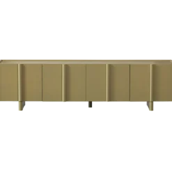 Basu tv meubel 200 cm grenen moss [fsc]