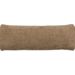 Batavier half ronde bank 4-zits velvet lichtbruin melange