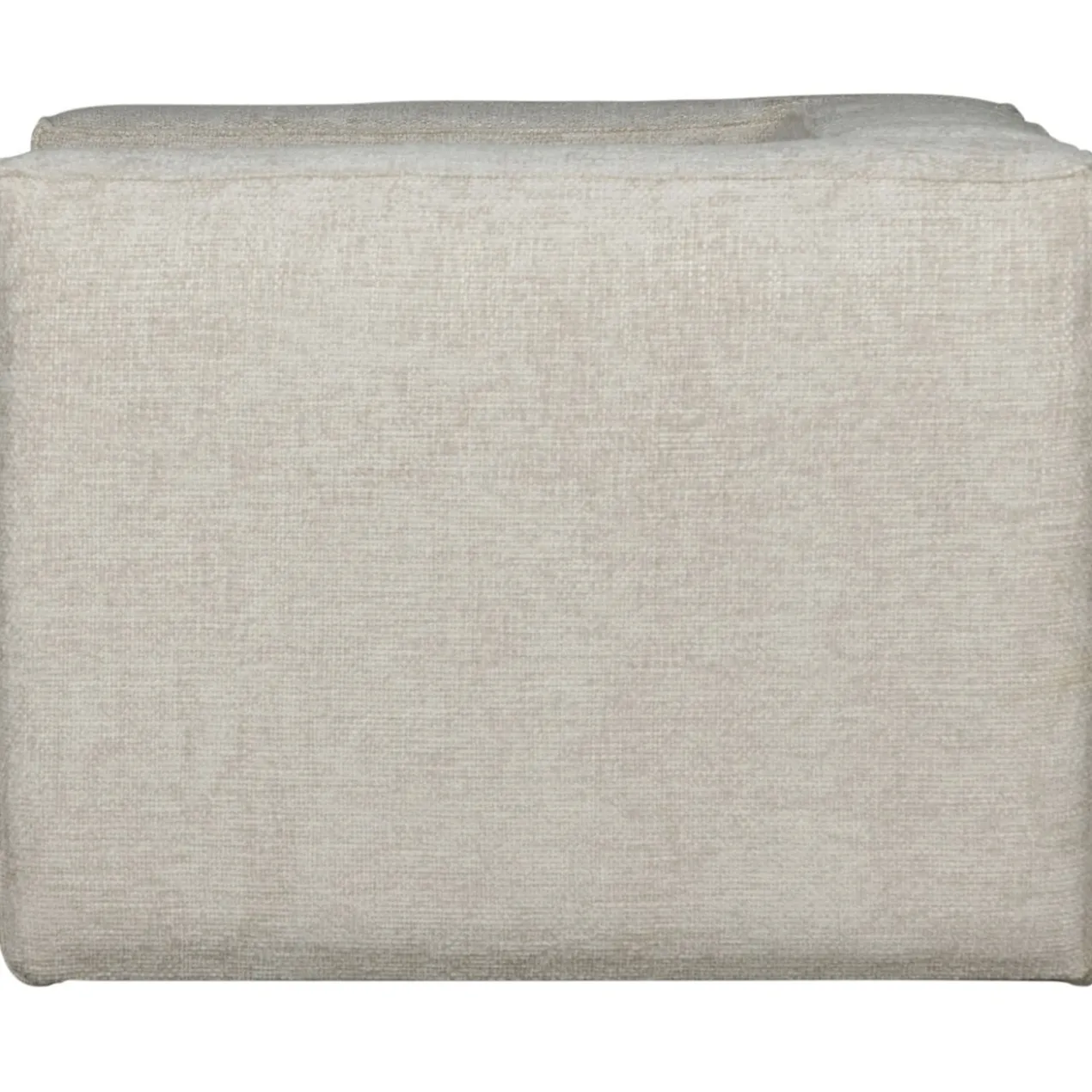 Bean fauteuil grove melange stof naturel