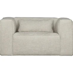 Bean fauteuil grove melange stof naturel