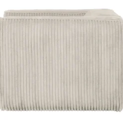Bean fauteuil ribstof naturel