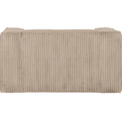 Bean fauteuil ribstof travertin