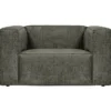 Bean fauteuil structure velvet waterplant