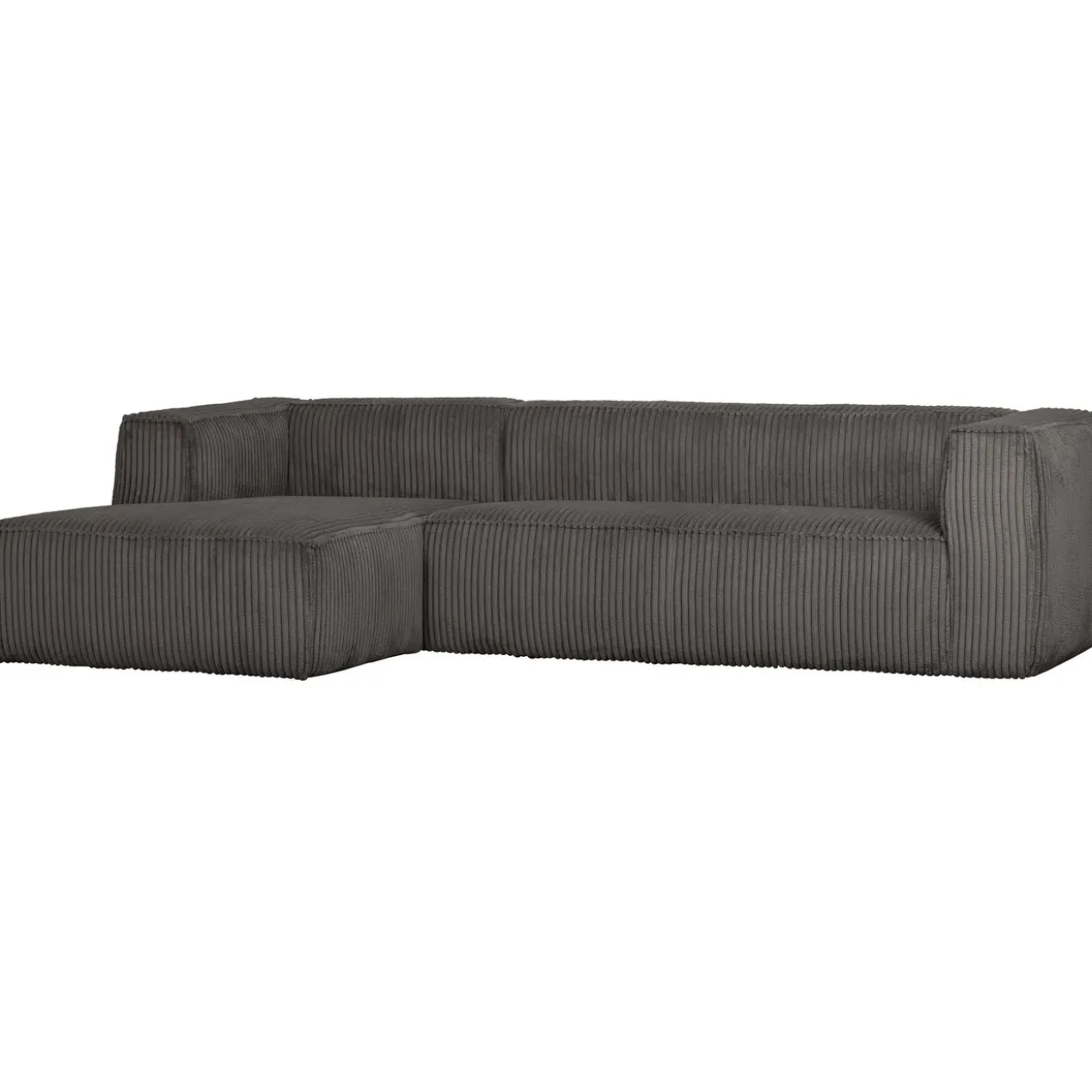 Bean hoekbank links ribstof terrazzo