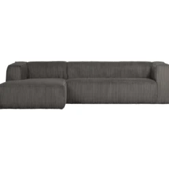 Bean hoekbank links ribstof terrazzo