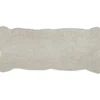 Bean kussen grove melange stof naturel