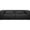 Bean 3,5-zits bank incl. kussens donkergrijs melange