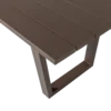 Bear tuintafel aluminium bruin