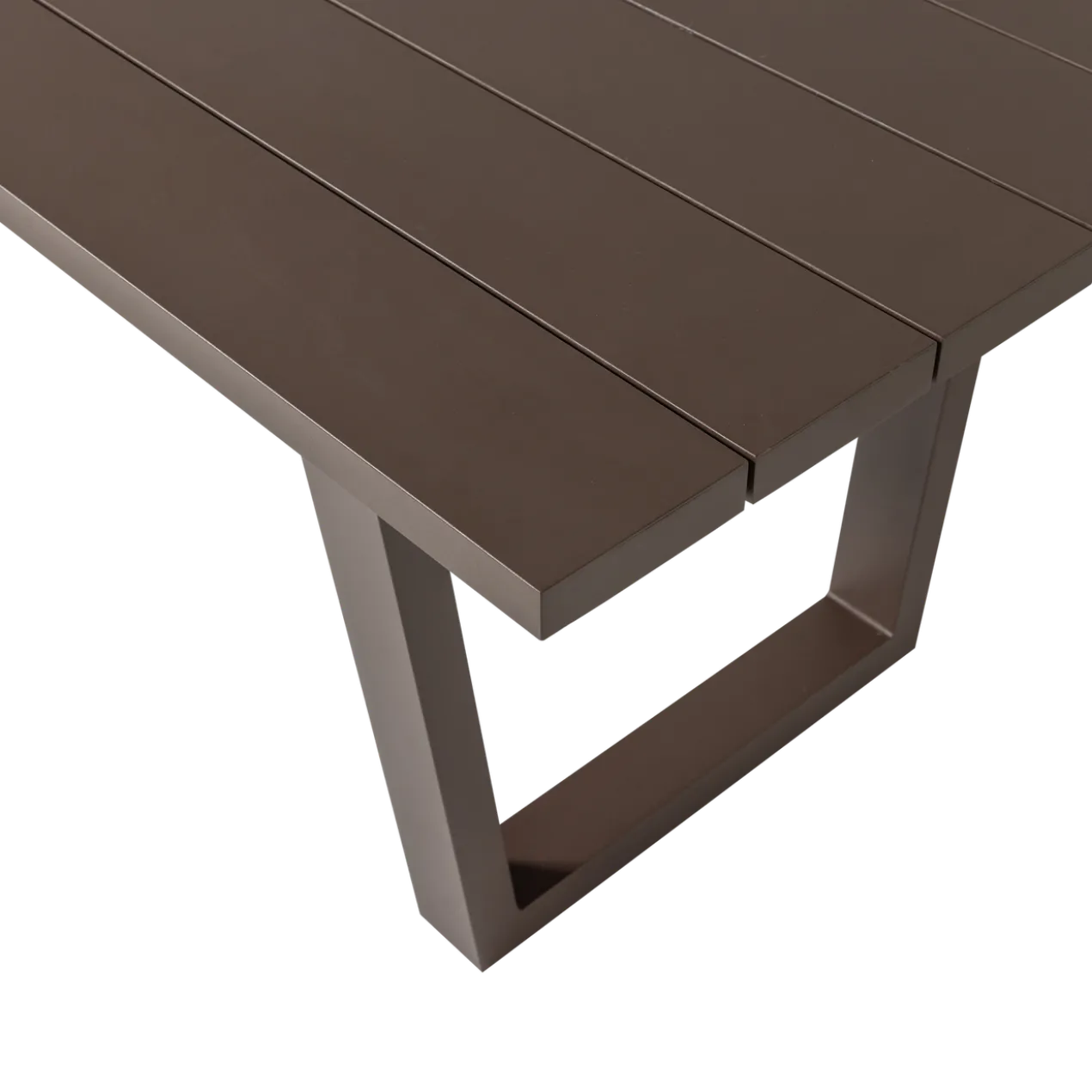 Bear tuintafel aluminium bruin