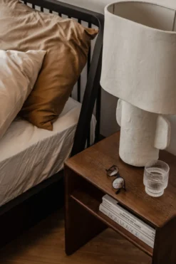 Bed Spindle 160x200 cm zwart