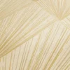 Behang Art deco geel