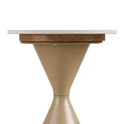 Bijzettafel Anisa beige Ø50 cm