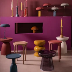 Bijzettafel Archie mauve