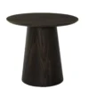 Bijzettafel Arlo Ø50 cm espresso