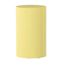Bijzettafel Asa Ø31 cm geel