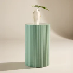 Bijzettafel Asa Ø31 cm lichtgroen