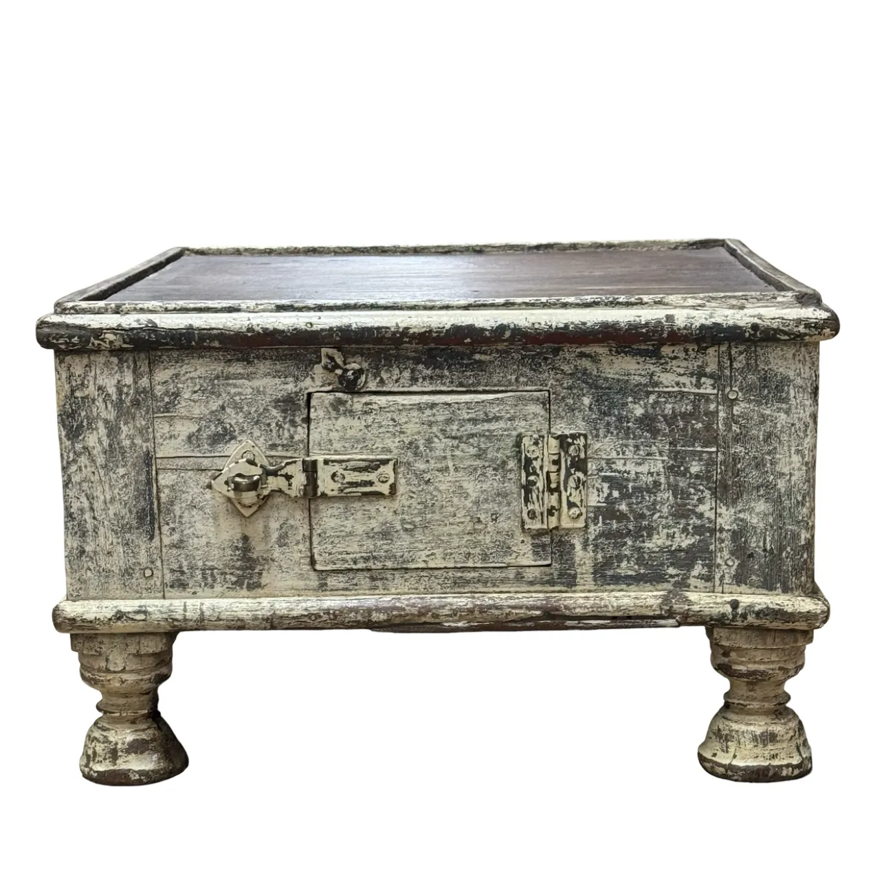 Bijzettafel Bajot witte finish uniek