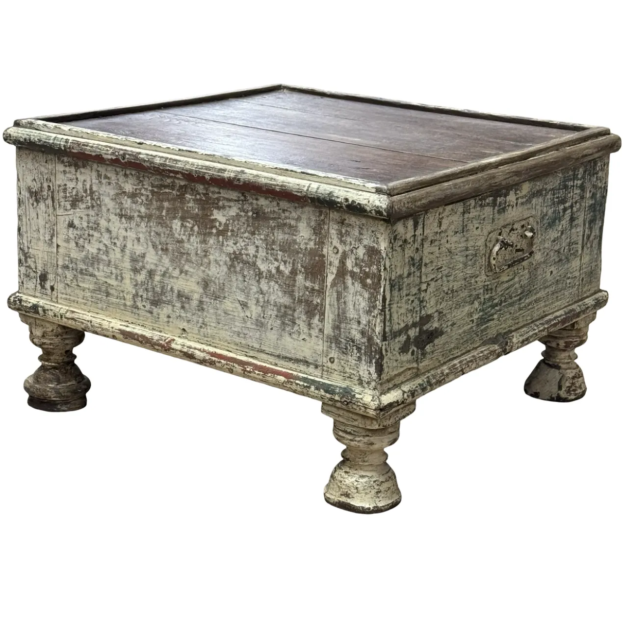Bijzettafel Bajot witte finish uniek