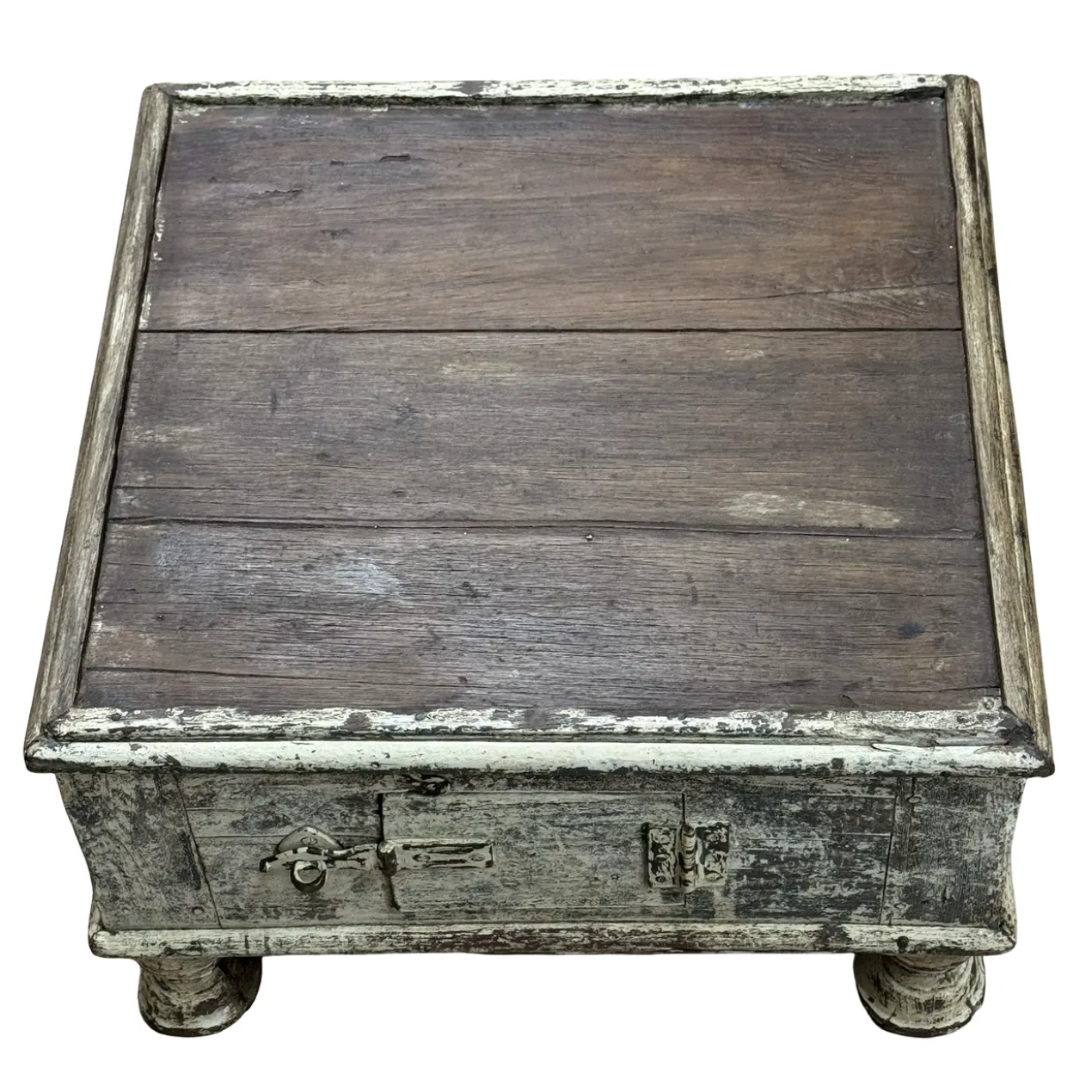 Bijzettafel Bajot witte finish uniek
