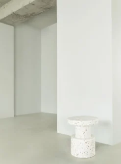 Bijzettafel Bit white
