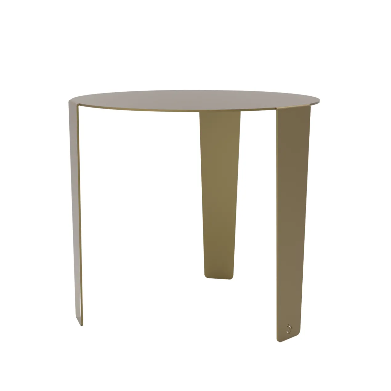 Bijzettafel Cascado 50x45 cm brons