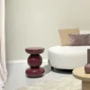 Bijzettafel Daro maroon