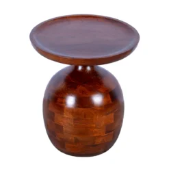 Bijzettafel Domburg bruin